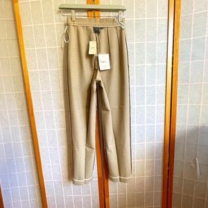 NWT Wool stretchy dress pants/ Slacks, Country Road, high rise, Pebble, size: 2